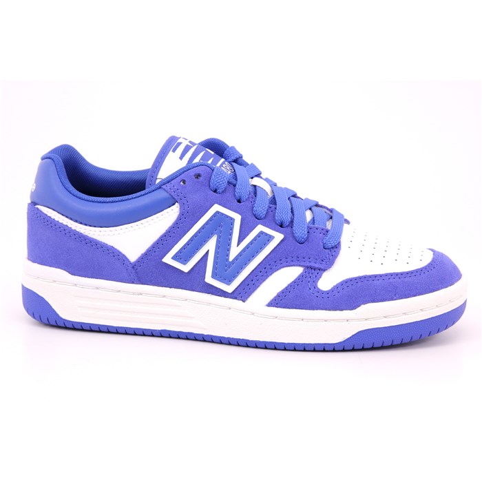 New Balance Scarpa Allacciata Bianco/azzurro