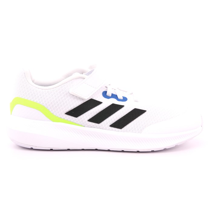 Scarpa Strappi + Elastico Adidas Bambina Bianco  Scarpe 1217 - IG7279