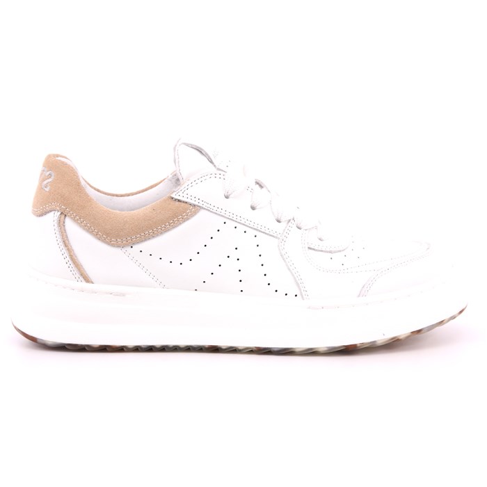 Scarpa Allacciata Accademia 72 Donna Bianco  Scarpe 1 - AC-003B