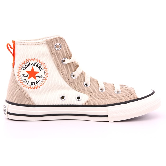 Scarpa Allacciata Converse Bambino Beige  Scarpe 564 - A06663C