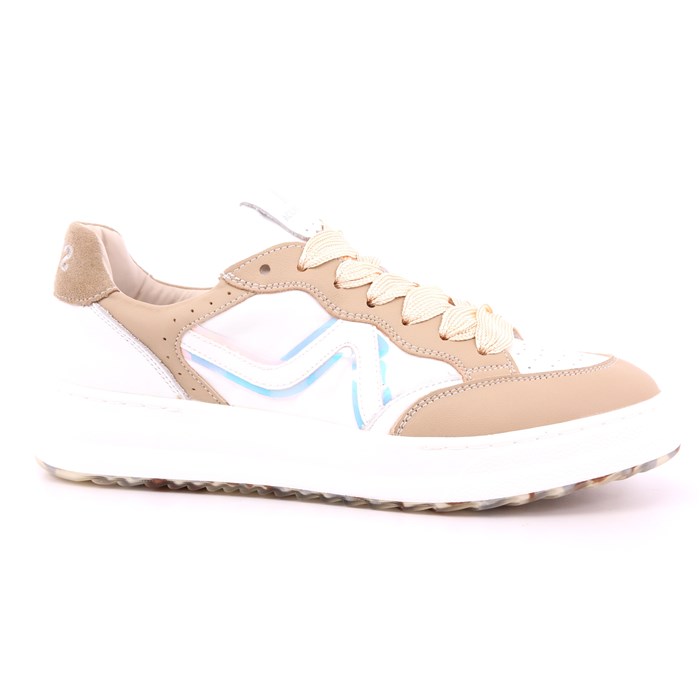 Accademia 72 Scarpa Allacciata Beige