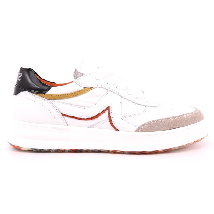 Scarpa Allacciata Accademia 72 Uomo Bianco  Scarpe 6 - AC-022B