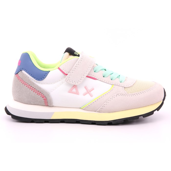 Scarpa Strappi + Elastico Sun68 Bambina Bianco  Scarpe 166 - Z34404K