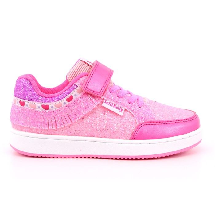 Scarpa Strappi + Elastico Lelli Kelly Bambina Rosa  Scarpe 465 - LKAA8090