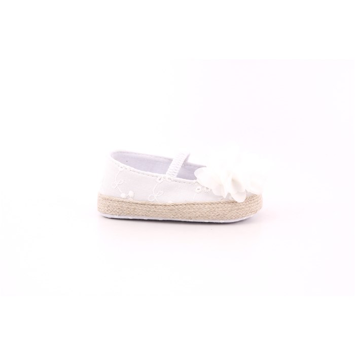 Scarpina Culla Chicco Bambino Bianco  Scarpe 715 - 071041