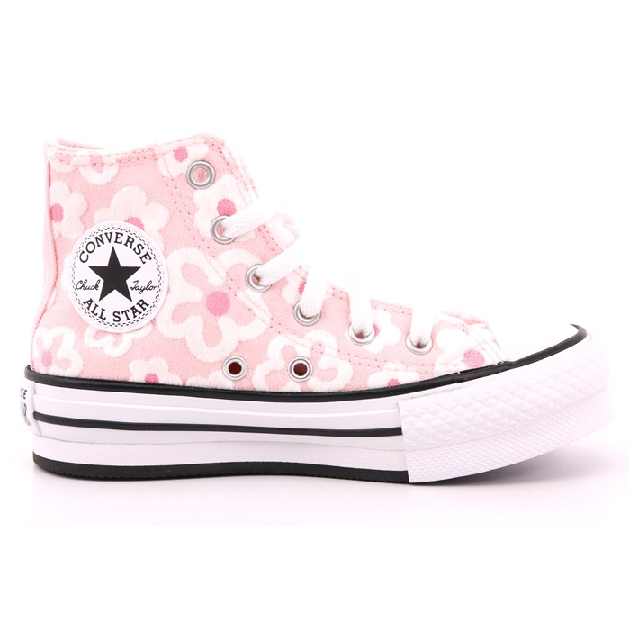 Scarpa Allacciata Converse Bambina Rosa  Scarpe 572 - A06325C