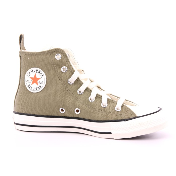 Converse Scarpa Allacciata Verde Militare