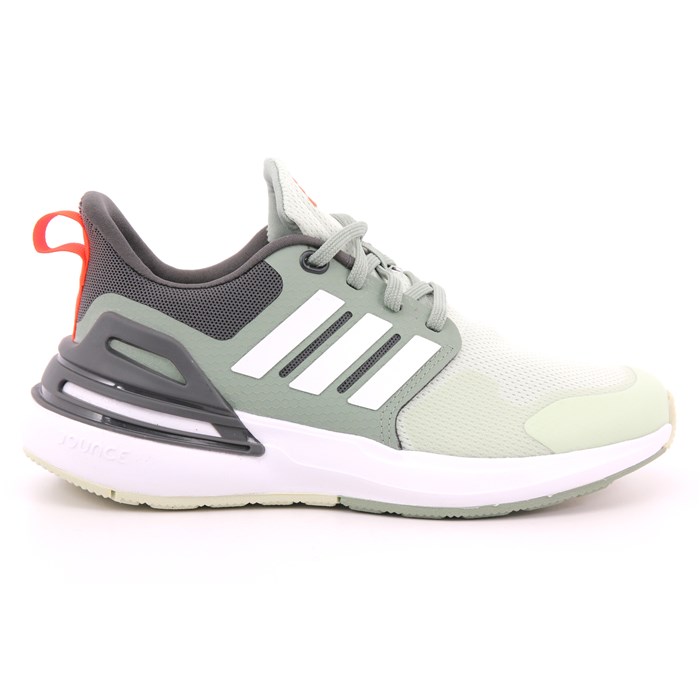 Scarpa Allacciata Adidas Bambino Verde  Scarpe 1322 - HP6128