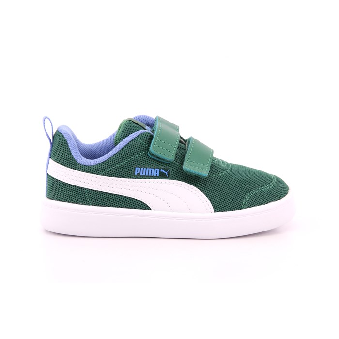 Scarpa Strappi Puma Bambino Verde  Scarpe 1337 - 371759-18