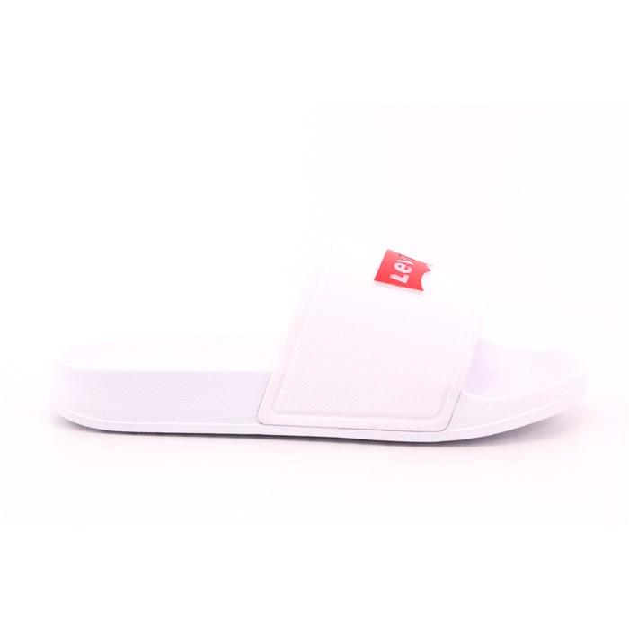 Ciabatte Levi's Bambino Bianco  Scarpe 273 - VPOT