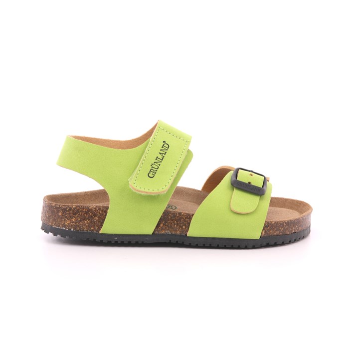 Sandalo Grunland Bambino Verde  Scarpe 652 - SB1328