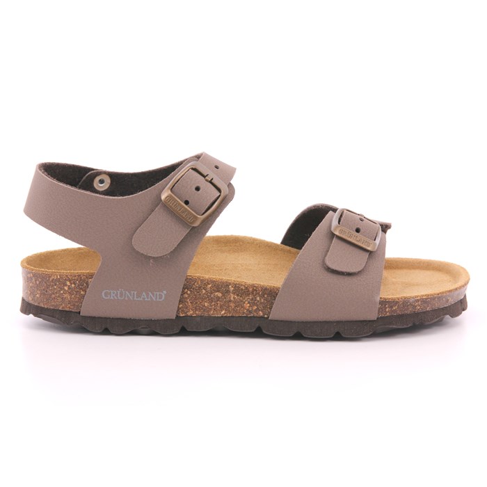 Sandalo Grunland Bambino Marrone  Scarpe 675 - SB0901