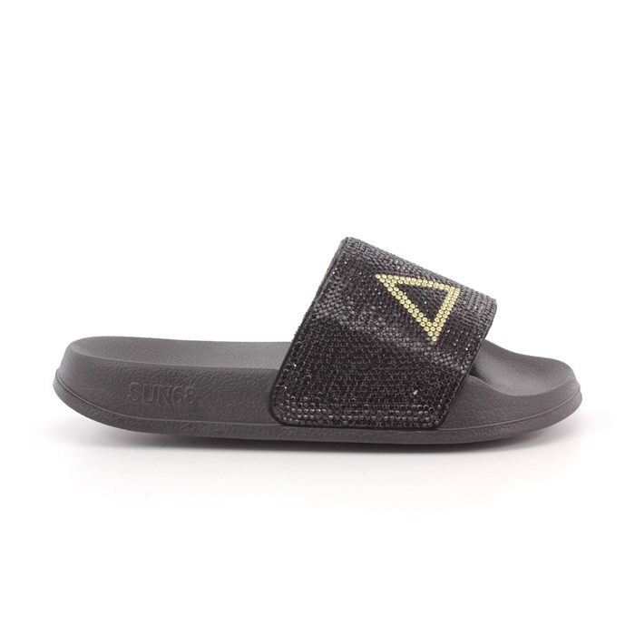 Ciabatte Sun68 Bambino Nero  Scarpe 222 - X35405