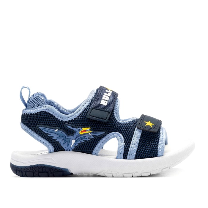Sandalo Bull Boys Bambino Blu  Scarpe 54 - DNCL4534