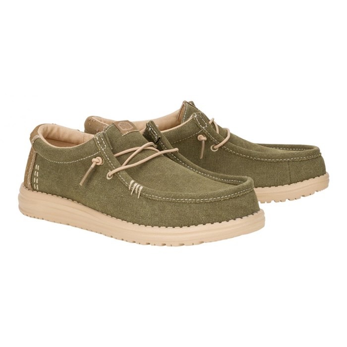 Hey Dude Slip On Verde Militare