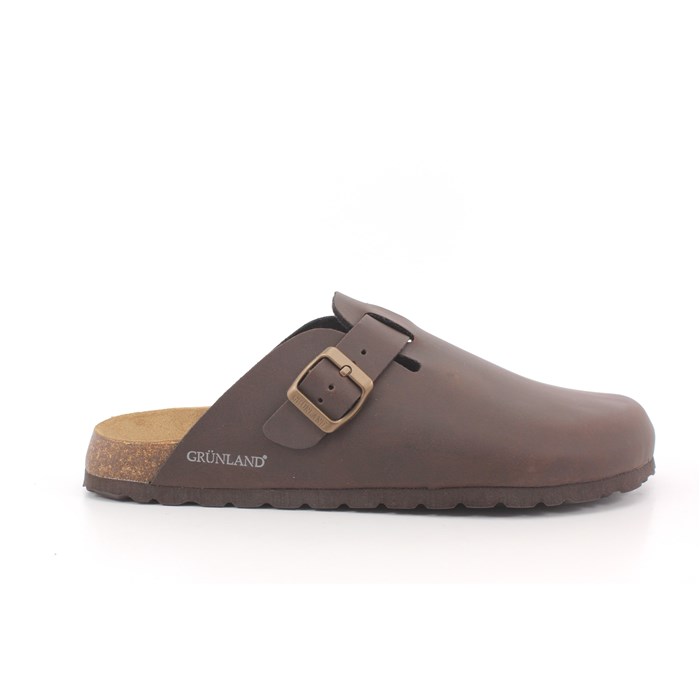Sabot Grunland Uomo Marrone  Scarpe 684 - CB0731