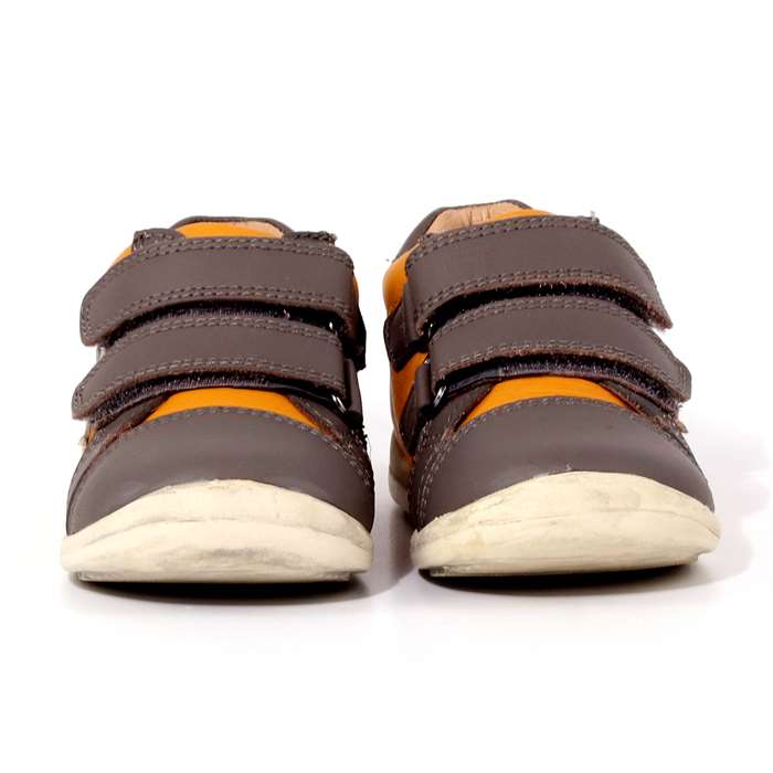 Scarpa Strappi Garvalin Bambino Grigio/giallo  Scarpe 3 - 151332