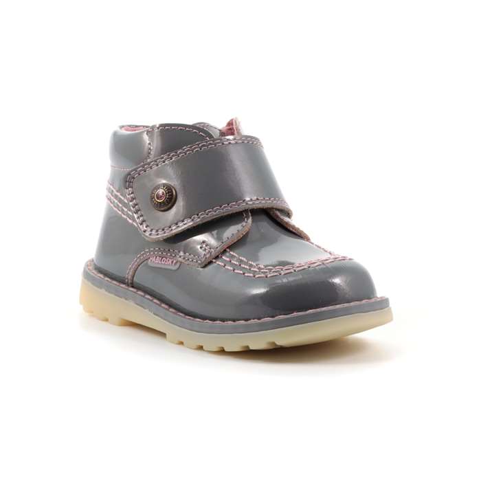 Scarpa Strappi Pablosky Bambina Grigio  Scarpe 4 - 069849