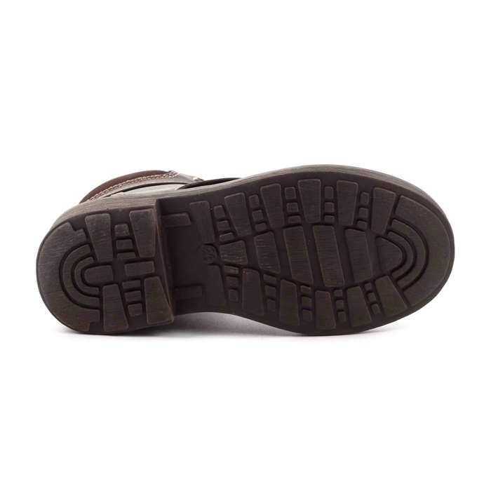 Scarpa Alta Asso Bambino Marrone  Scarpe 35 - 38252