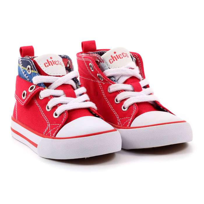 Scarpa Allacciata Chicco Bambino Rosso  Scarpe 96 - 01055472 700