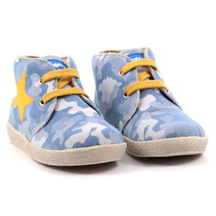 Scarpa Allacciata Naturino Bambino Celeste  Scarpe 45 - 2009939 02 9111
