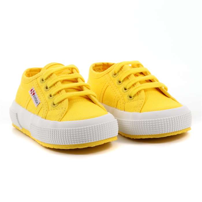 Scarpa Allacciata Superga Bambino Giallo  Scarpe 12 - S 0005P0