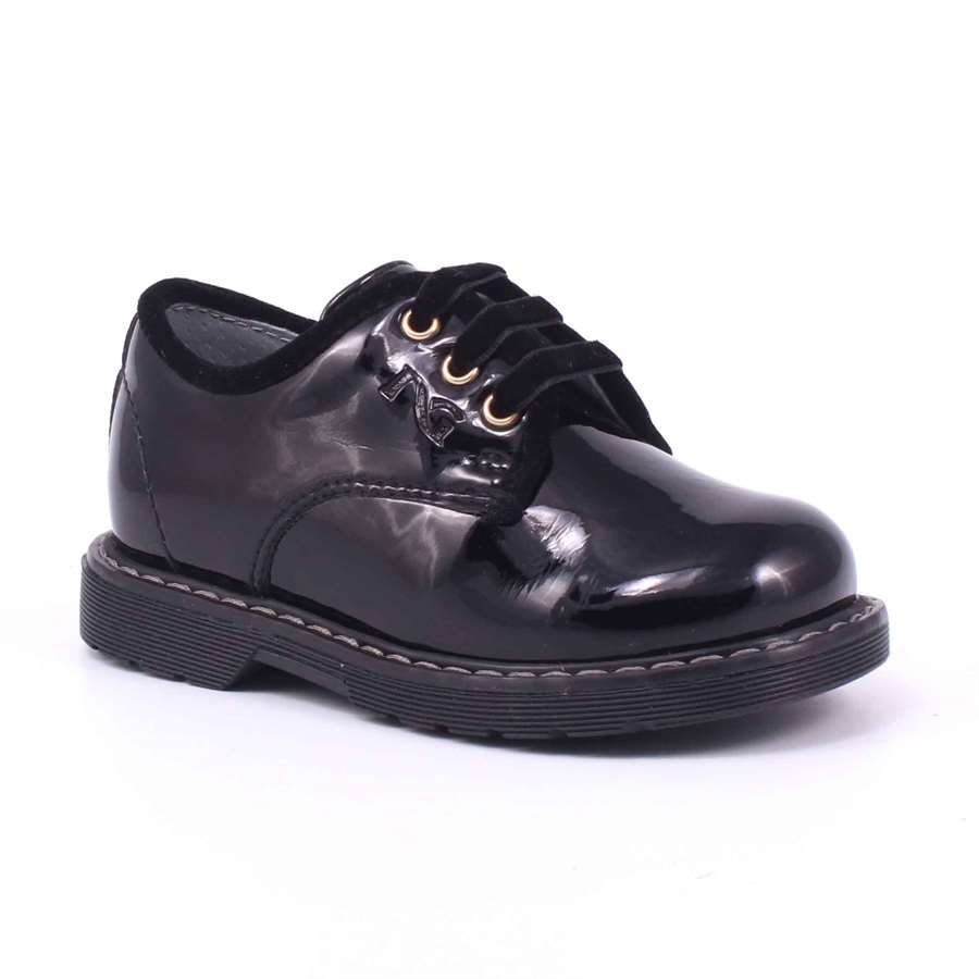 Scarpa Allacciata Nero Giardini Bambina Nero  Scarpe 209 - A621790F 100