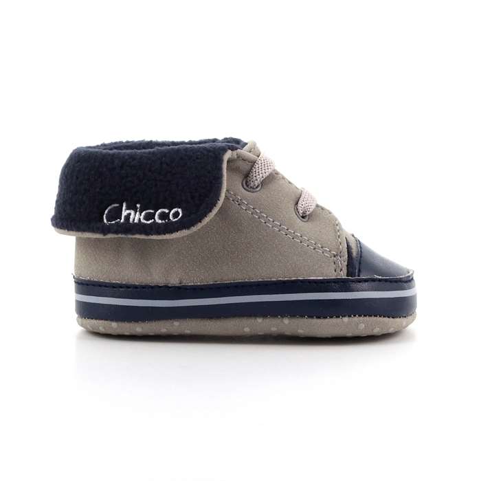 Scarpina Culla Chicco Bambino Grigio  Scarpe 204 - 01056404 540