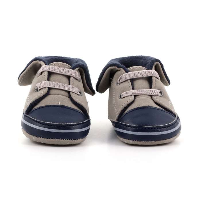 Scarpina Culla Chicco Bambino Grigio  Scarpe 204 - 01056404 540