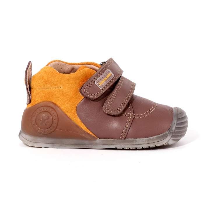 Scarpa Strappi Biomecanics Bambino Tortora  Scarpe 12 - 161143