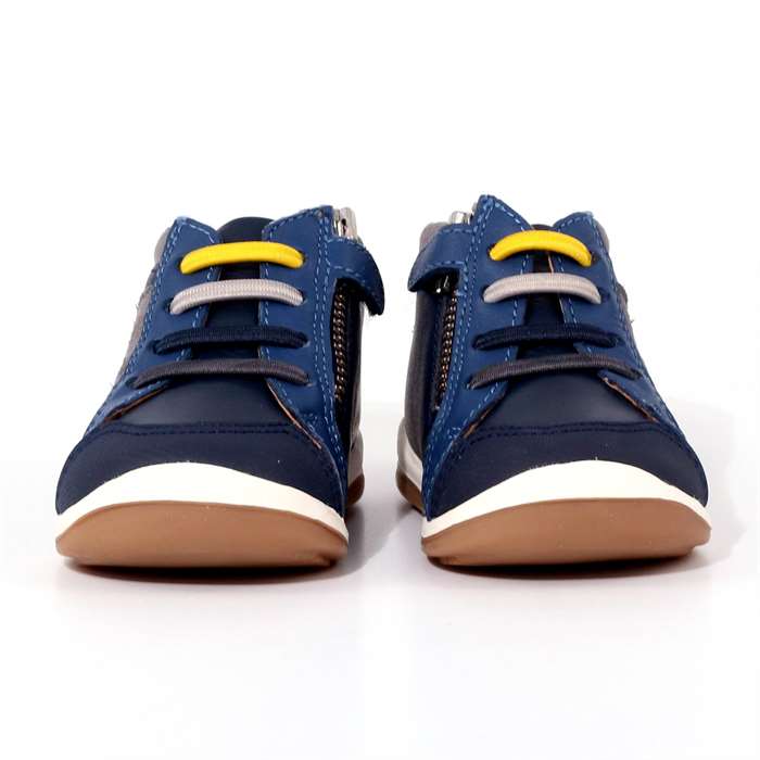 Scarpa Allacciata Garvalin Bambino Blu  Scarpe 15 - 161326