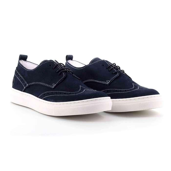 Francesina Melania Bambino Blu  Scarpe 260 - ME6126F7E.B