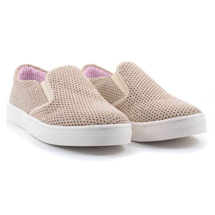 Slip On Asso Bambina Platino  Scarpe 181 - 52676B