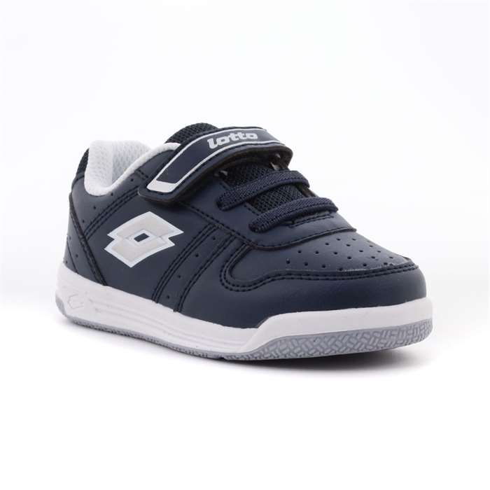 Scarpa Strappi + Elastico Lotto Bambino Blu  Scarpe 1 - S9494