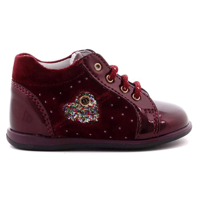 Scarpa Allacciata Melania Bambina Bordeaux  Scarpe 354 - ME0134A7I.C