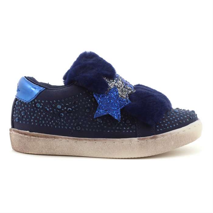 Slip On Lulu Bambina Blu  Scarpe 150 - LS150034S