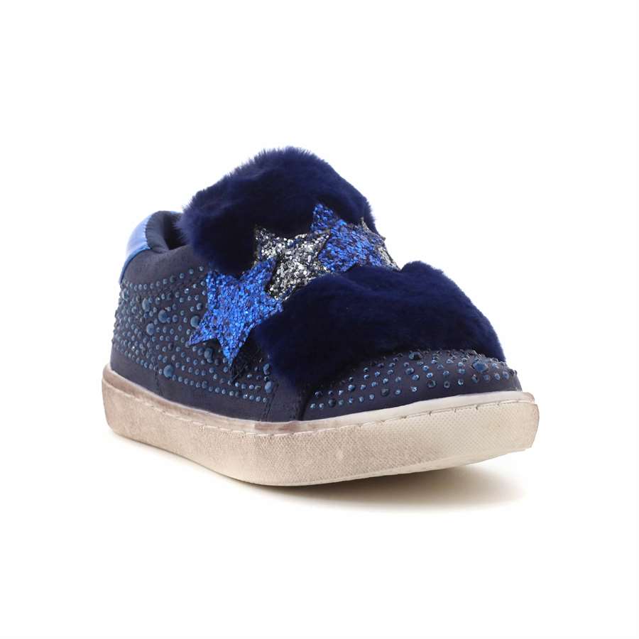 Slip On Lulu Bambina Blu  Scarpe 150 - LS150034S