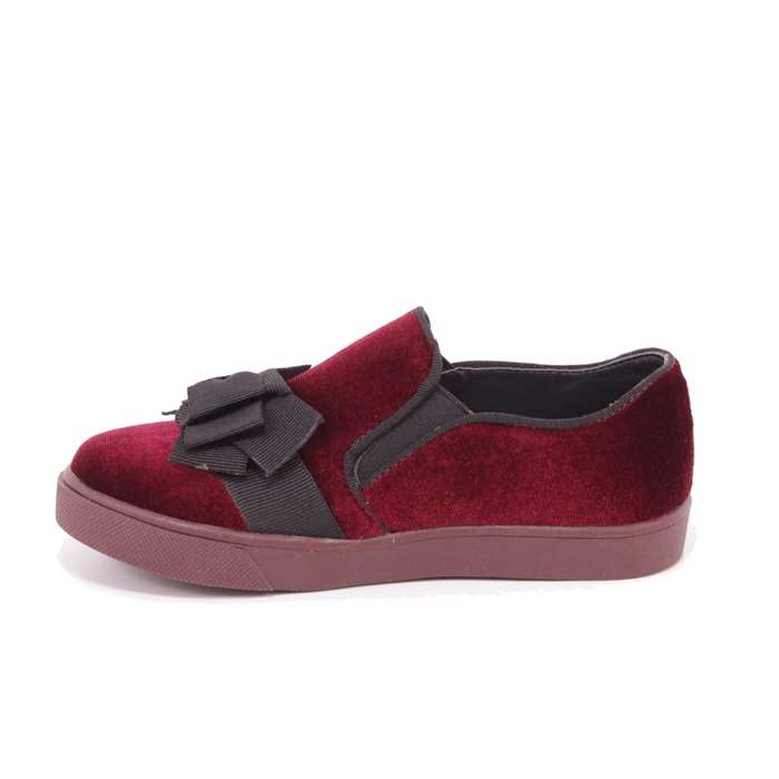 Slip On Xti Bambina Bordeaux  Scarpe 34 - 55113