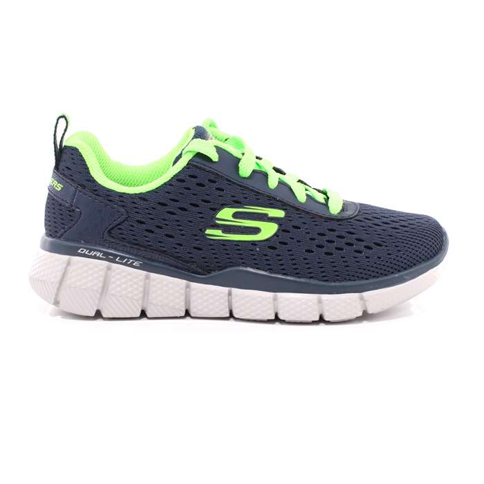 Scarpa Allacciata Skechers Bambino Blu Scarpa Allacciata Skechers Bambino Blu Scarpe 18 - 97371L