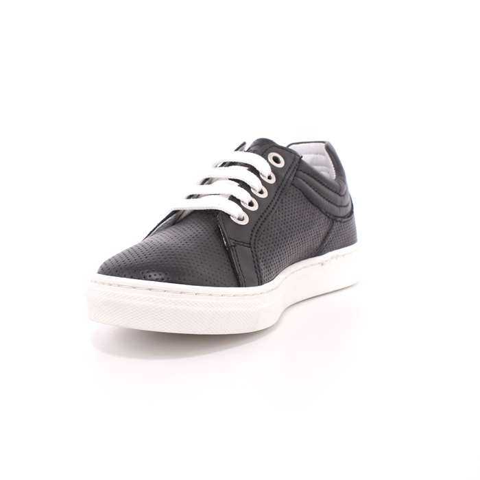 Scarpa Allacciata Melania Bambino Nero  Scarpe 406 - ME6086F8E.C