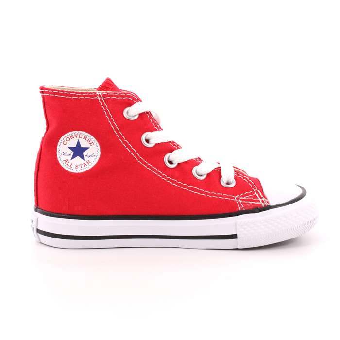 Scarpa Allacciata Converse Bambino Rosso  Scarpe 98 - 7J232C