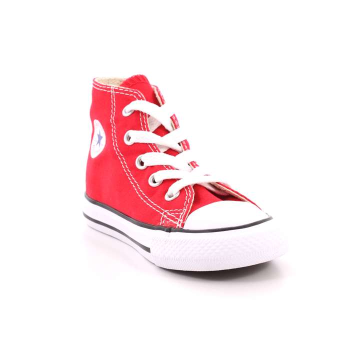 Scarpa Allacciata Converse Bambino Rosso  Scarpe 98 - 7J232C