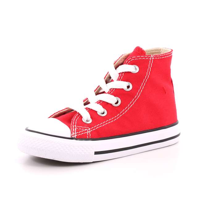 Scarpa Allacciata Converse Bambino Rosso  Scarpe 98 - 7J232C