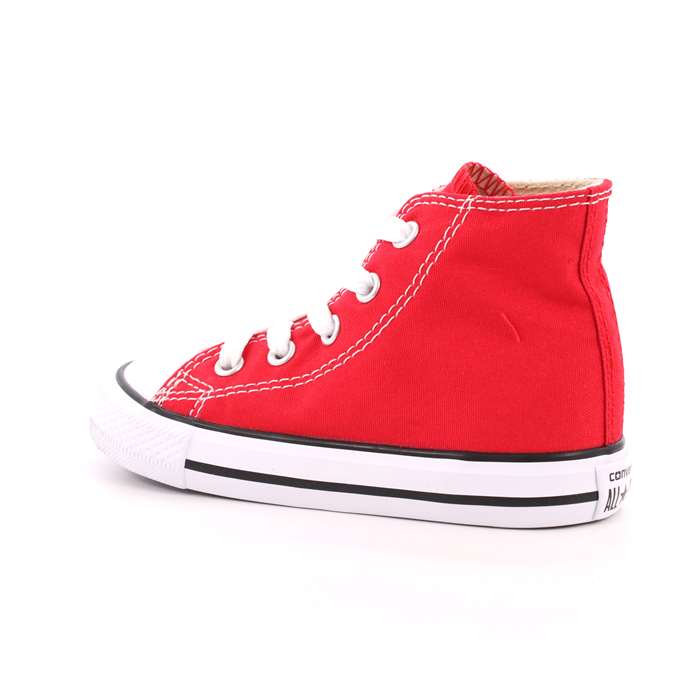 Scarpa Allacciata Converse Bambino Rosso  Scarpe 98 - 7J232C