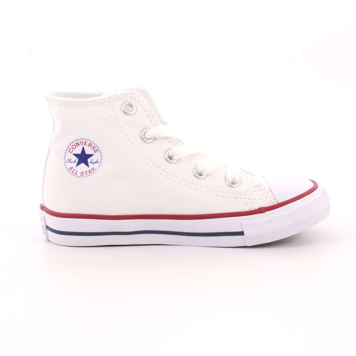 Scarpa Allacciata Converse Bambino Bianco Scarpa Allacciata Converse Bambino Bianco Scarpe 100 - 7J253C