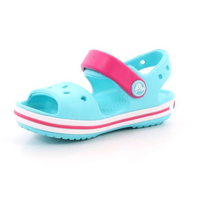 Sandalo Crocs Bambino Verde Acqua  Scarpe 4 - 12856