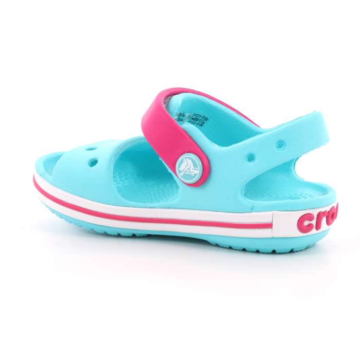 Sandalo Crocs Bambino Verde Acqua  Scarpe 4 - 12856