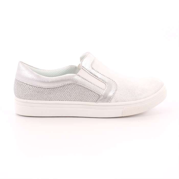 Slip On Mazzarino Bambina Argento  Scarpe 24 - 14018A-3-