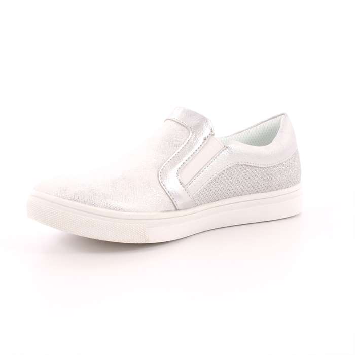 Slip On Mazzarino Bambina Argento  Scarpe 24 - 14018A-3-