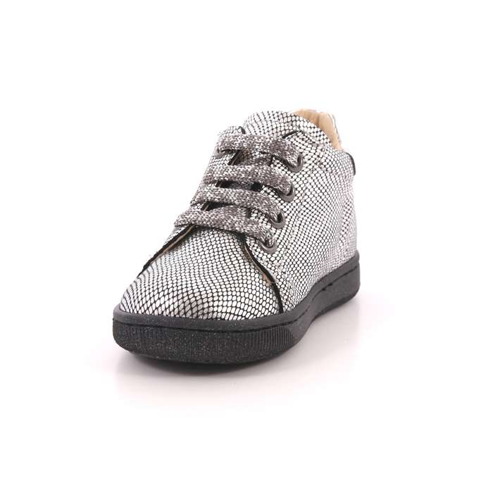 Scarpa Allacciata Naturino Bambina Argento  Scarpe 187 - 2012879 02